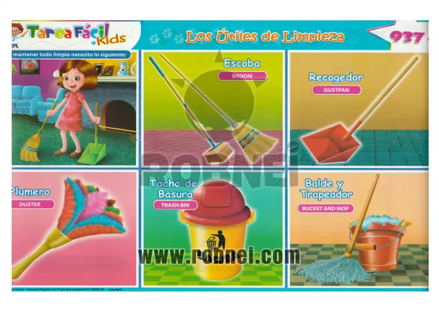 Los Utiles De Limpieza